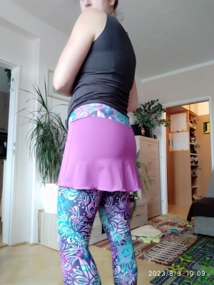 Legíny, kraťasy se sukní Lucie