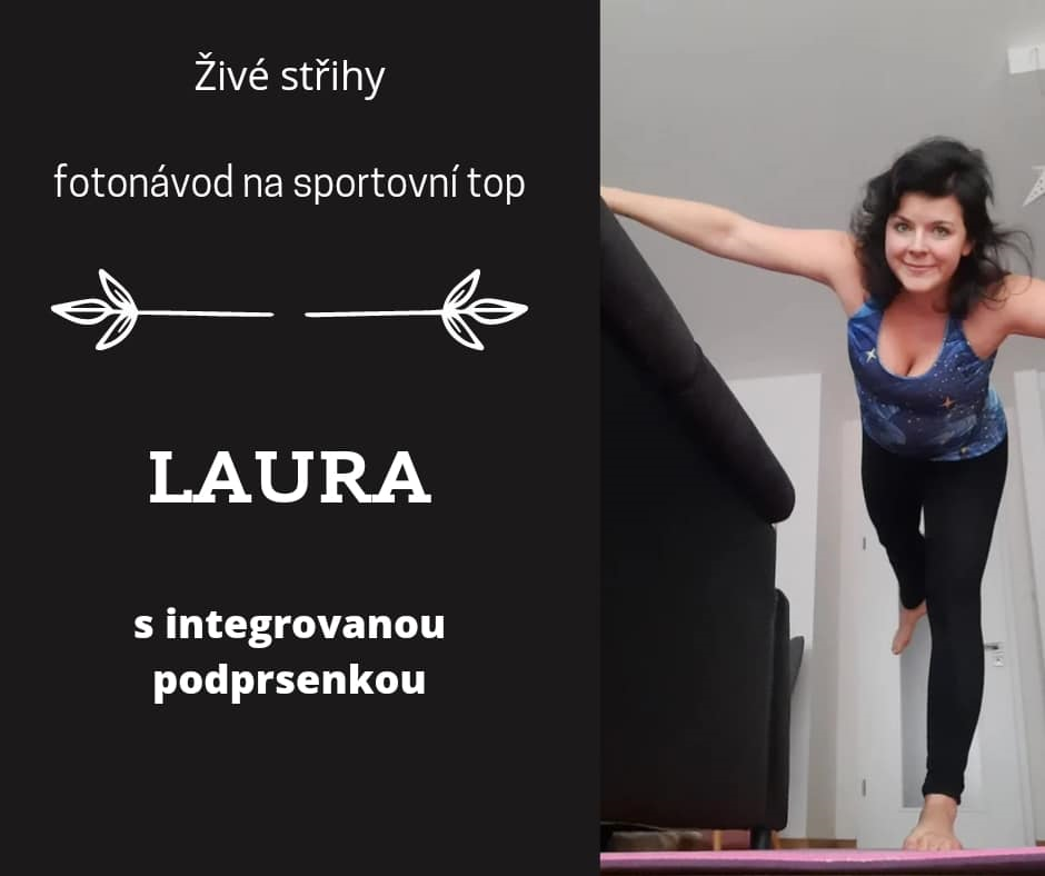 Jak ušít triko s integrovanou podprsenkou