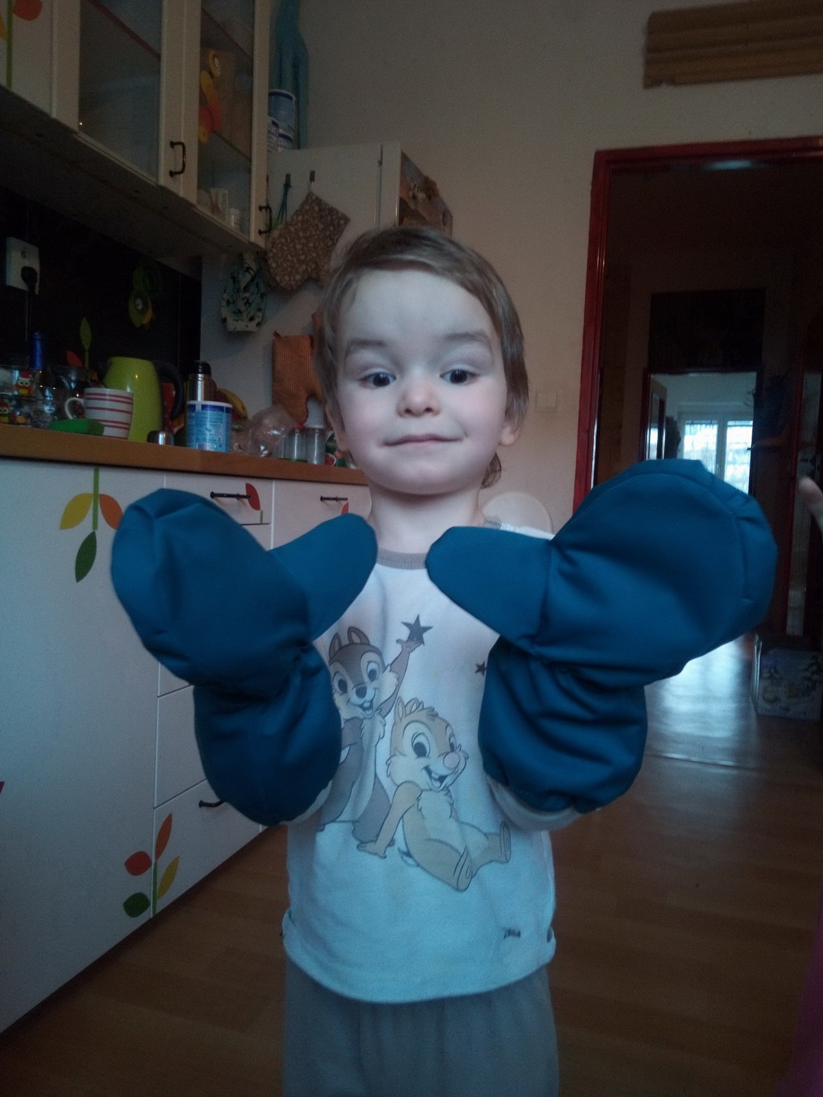 Výrobek podle střihu Rukavice Ríša