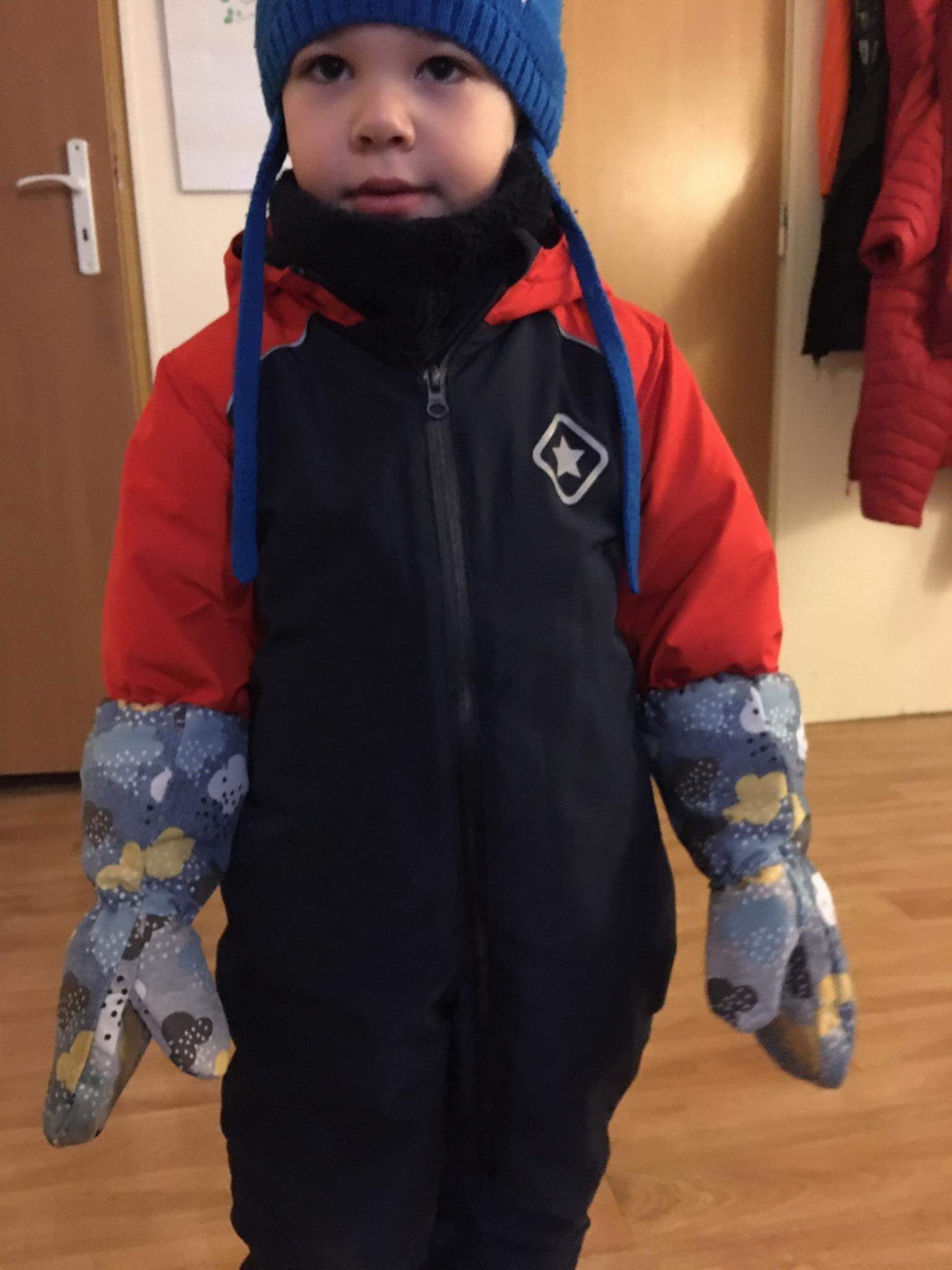Výrobek podle střihu Rukavice Ríša