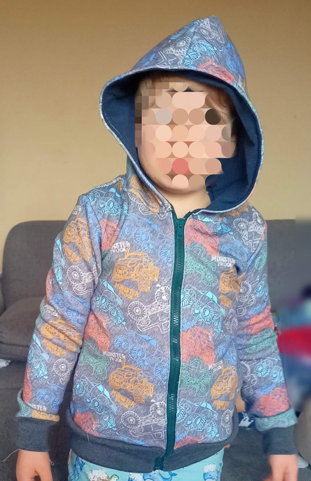Výrobek podle střihu Mikina Denisa