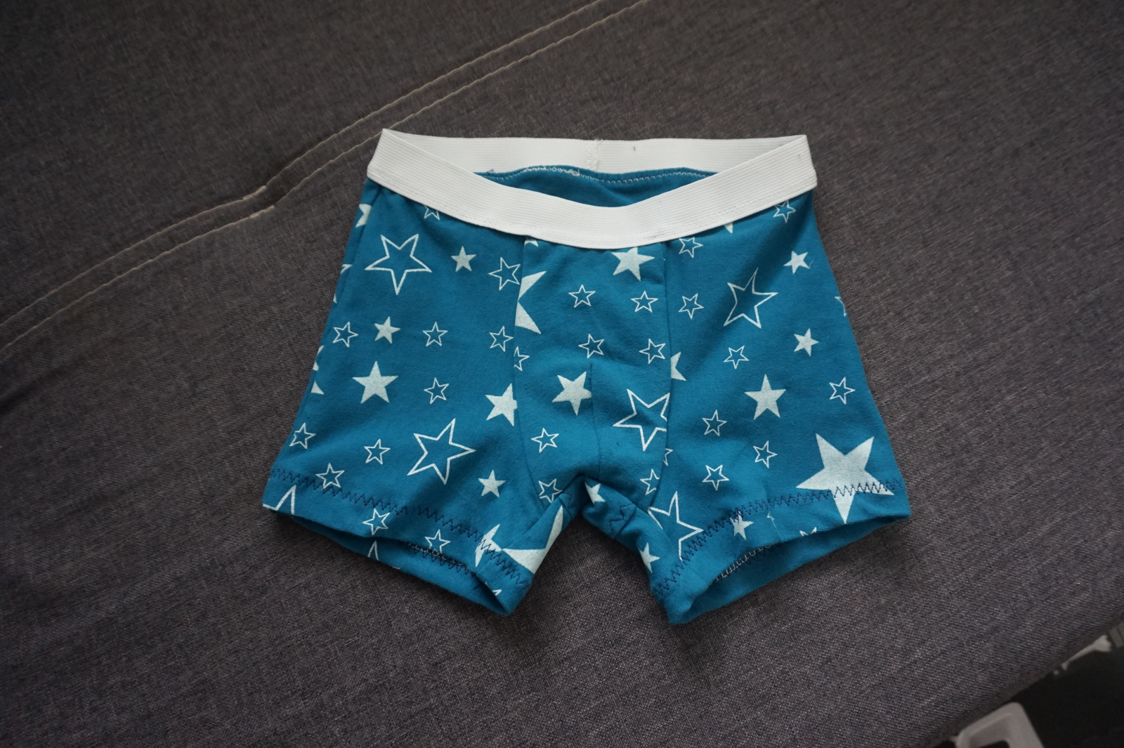 Výrobek podle střihu Boxerky Oskárek
