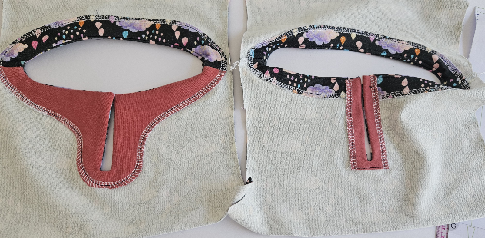 Jak ušít průkrčník u Pavlínek s rozparkem 