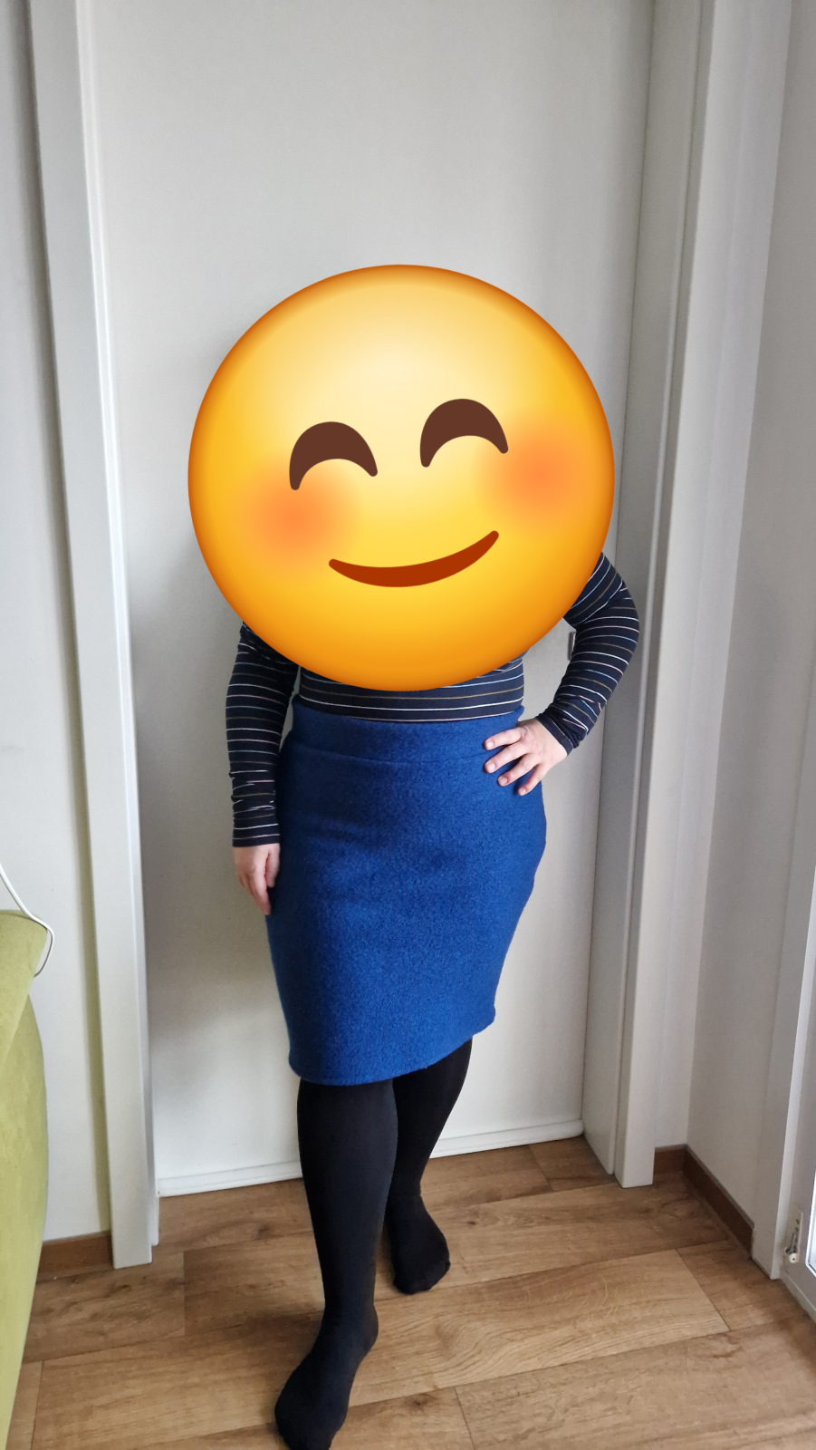 Výrobek podle střihu Sukně Lisa