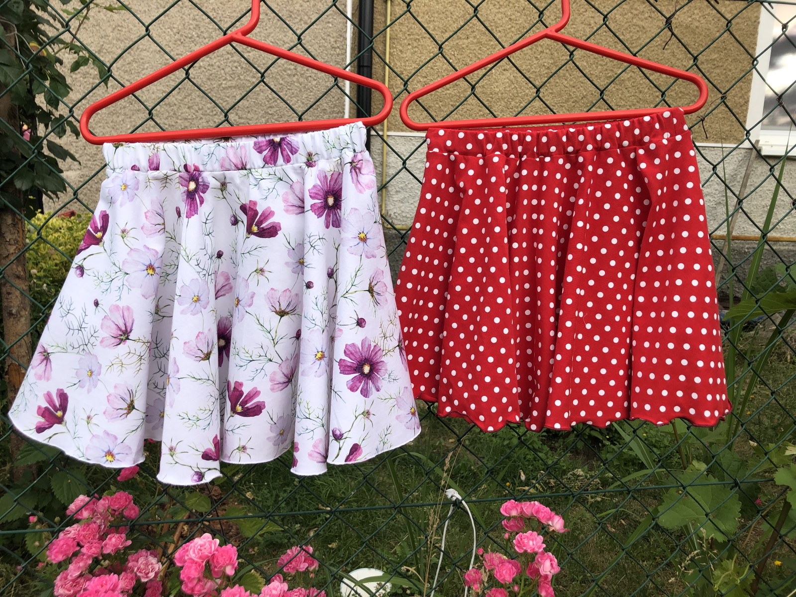 Výrobek podle střihu Sukně Kolovka