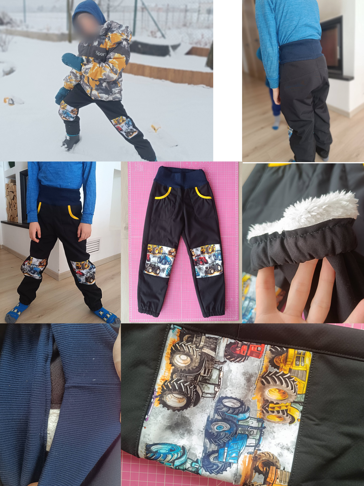 Výrobek podle střihu Kalhoty Kamil