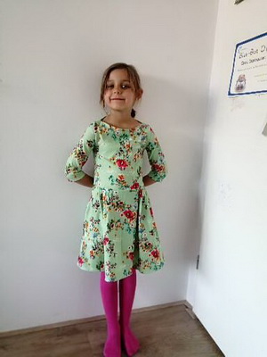 Dětské šaty Pavlínka