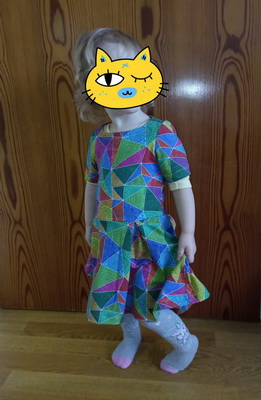 Dětské šaty Pavlínka