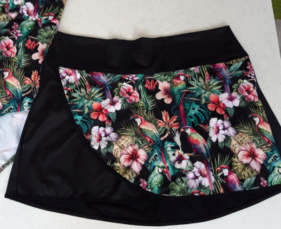 Legíny, kraťasy se sukní Lucie