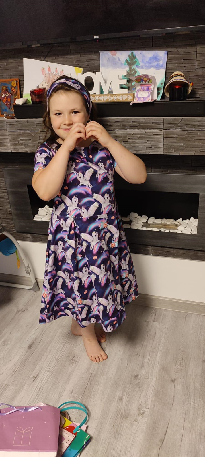 Dětské šaty Pavlínka