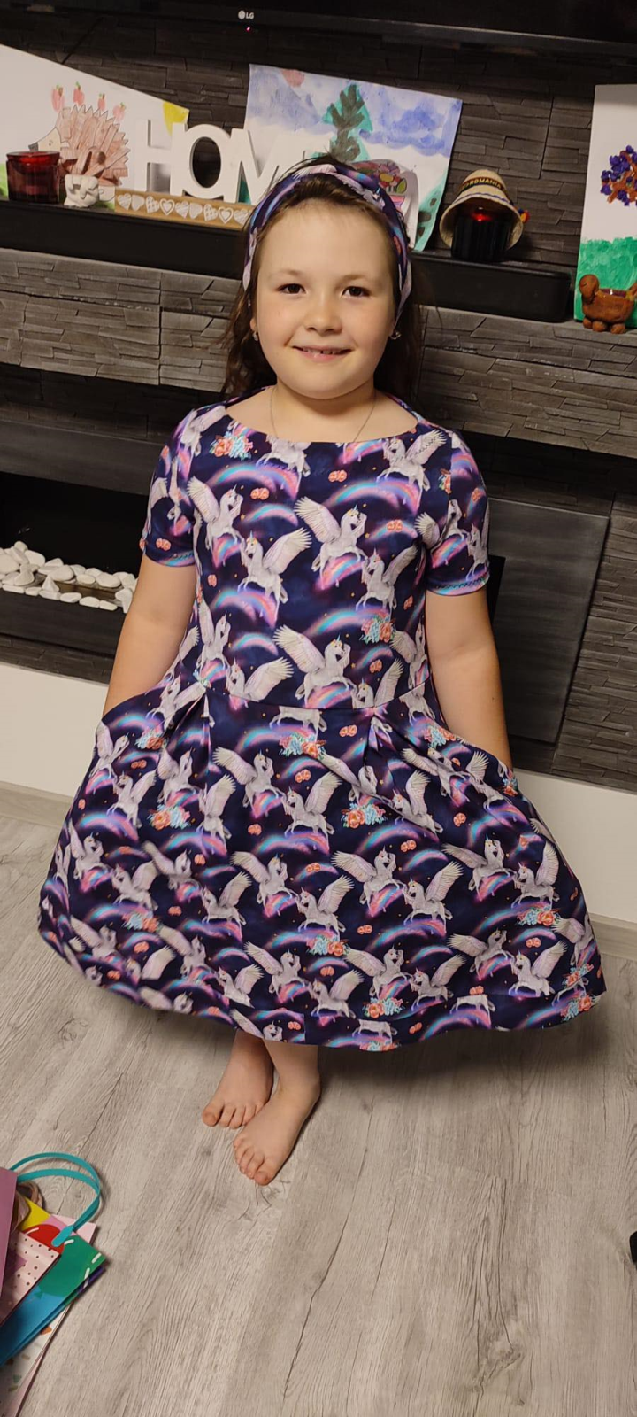 Dětské šaty Pavlínka