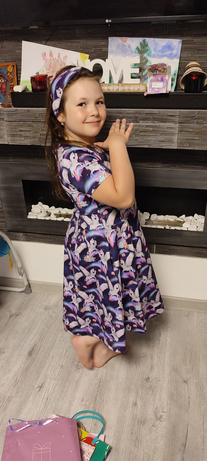 Dětské šaty Pavlínka