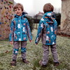 vel. 116, softshell zvířátka Takoy, šedivý softshell 30/15 Tkadexa