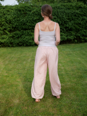 vel. 38, Hladký šifon/silky, 60 g/m2 / 100% polyester, <a href='https://takoy.cz/hladky-sifon-silky-botanica-ruzova-ns-8612'>Takoy</a>